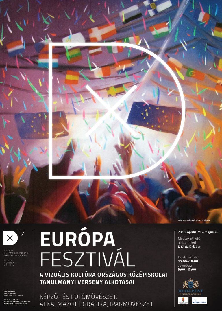 Europe Festival – Hungarian Secondary School Academic Competition – Exhibition