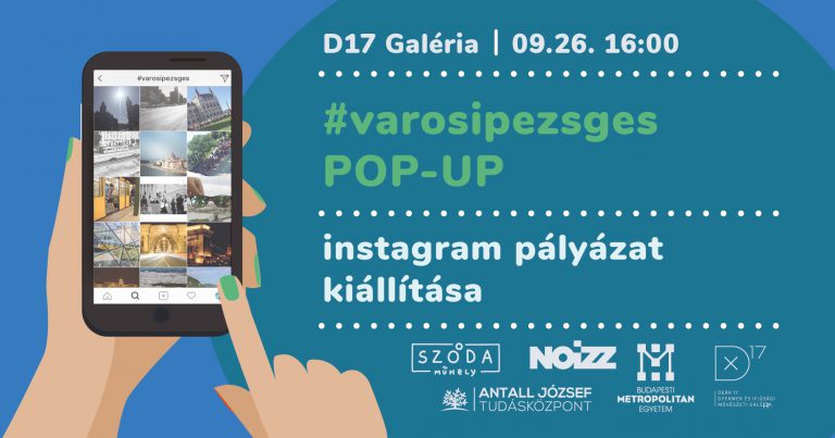 Városi pezsgés pop-up kiállítás