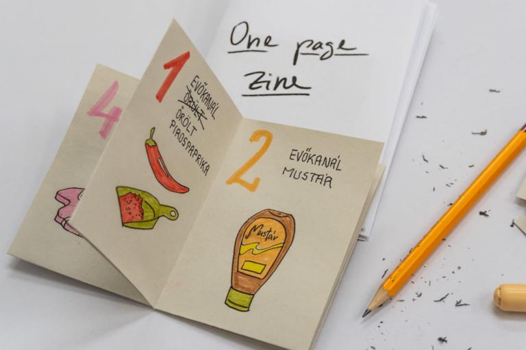 One Page Zine Workshop