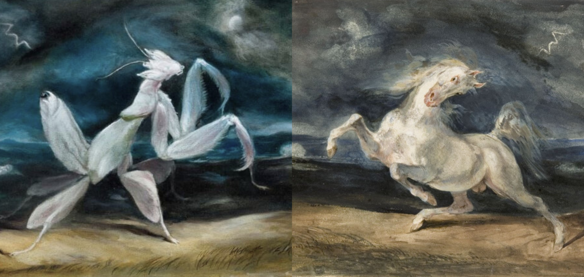 GÖRDESZKA ÉS DÍNÓKAROM A SZÓFÁN