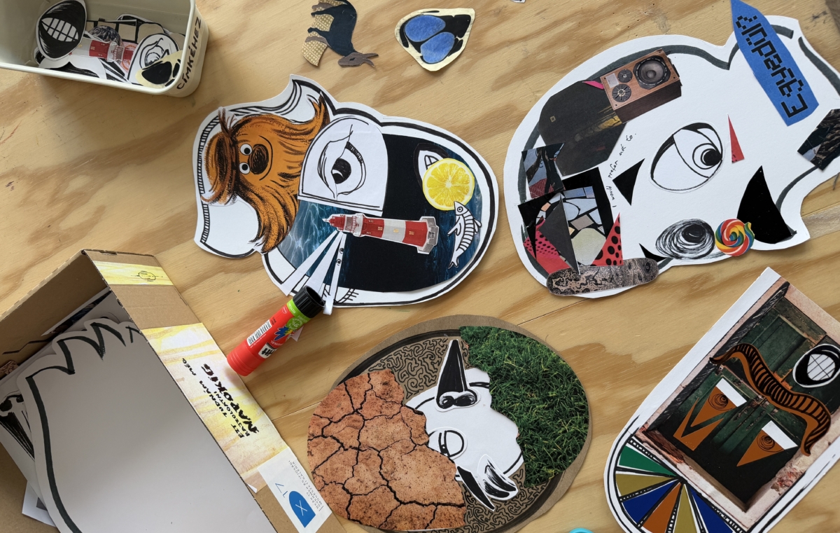 Dobozfoglalkozás a Lowbrow goes on kiállításhoz