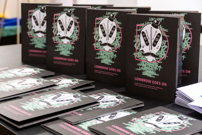 LOWBROW GOES ON – KATALÓGUSBEMUTATÓ ÉS KEREKASZTAL-BESZÉLGETÉS